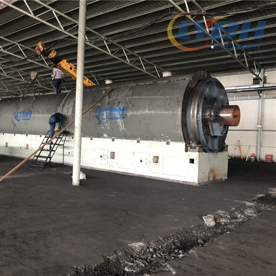 Factory Environmental Protection Machinery 6 Capacity 8 10T Waste Plastic To Diesel Fuel Pyrolysis Machine