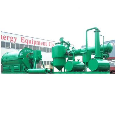 Plastic Waste HUAYIN Mini Pyrolysis Recycling Convert Thermal Tire To Diesel Pyrolysis Line